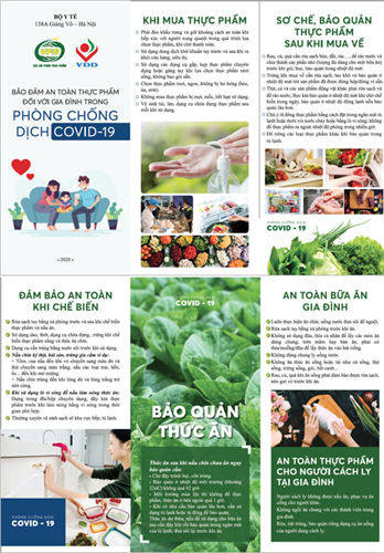 TUYÊN TRUYỀN BẢO ĐẢM AN TOÀN THỰC PHẨM ĐỐI VỚI GIA ĐÌNH TRONG PHÒNG CHỐNG DỊCH  COVID-19